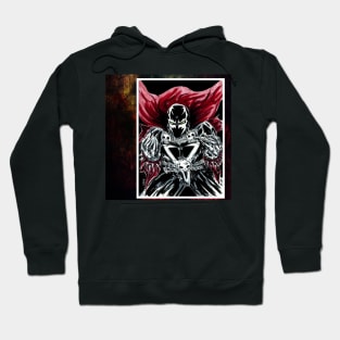 spawn in symbiote night Hoodie